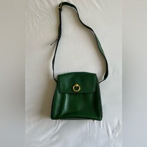 Celine Dark Green Crossbody Bag